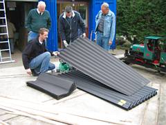 Platen keuren.